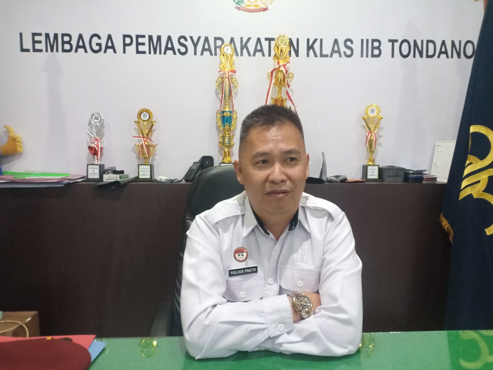 Izin Klinik Lapas Belum Keluar, Ini Yang Disampaikan Kalapas Tondano Kepada Dinas Kesehatan Minahasa