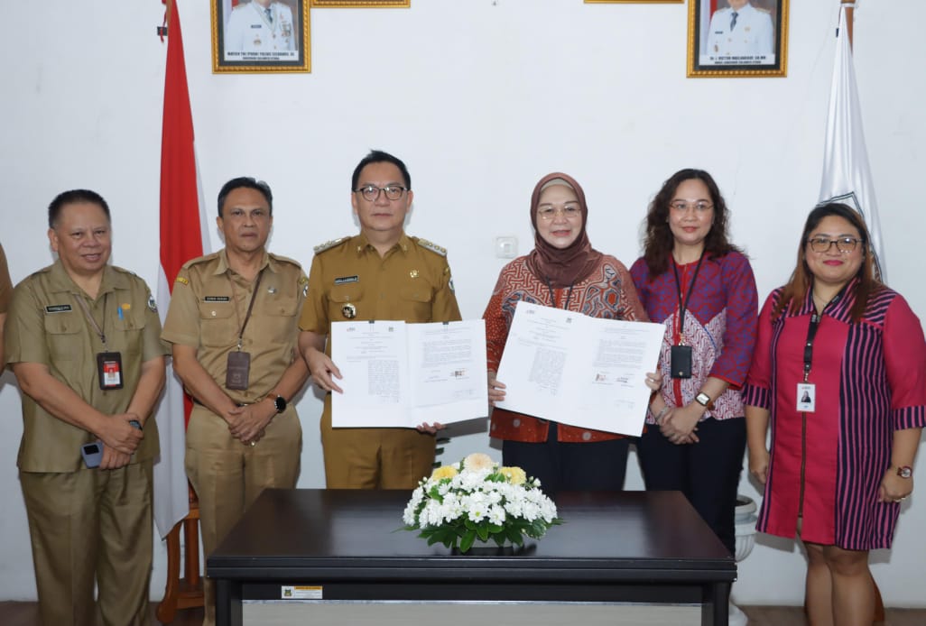 Pemkot Tomohon Teken Kesepakatan Bersama BSG