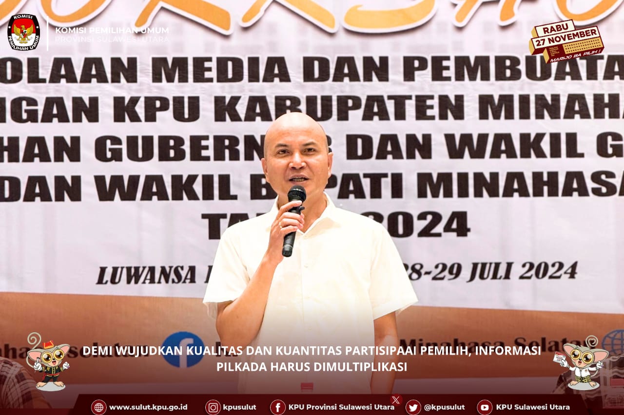 Tinangon: Multiplikasi Pemberitaan Membuat Pemilih Semakin Teredukasi 