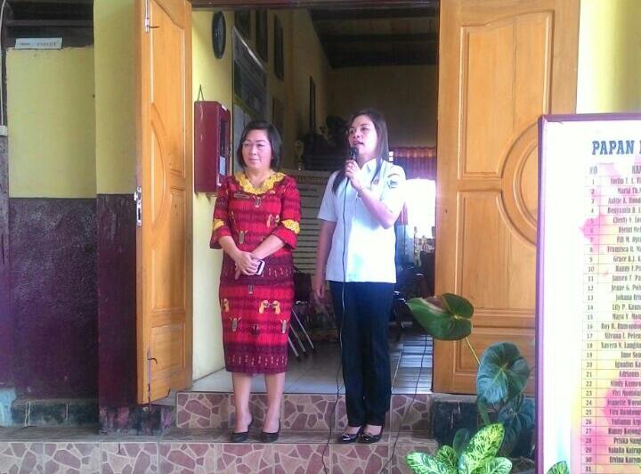 SMP Gonzaga Apresiasi Kunjungan Kadis Dikbud Kota Tomohon