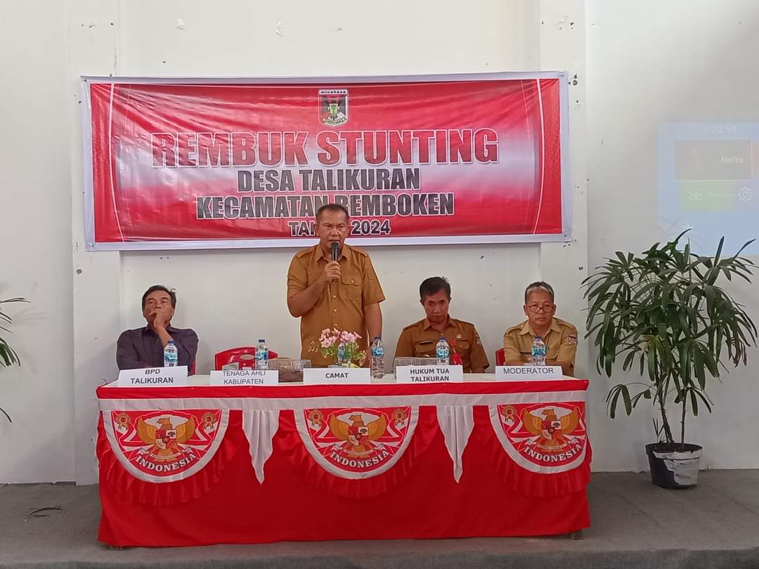 Antisipasi Gizi Buruk pada Anak, Pemdes Talikuran Gelar Rembuk Stunting