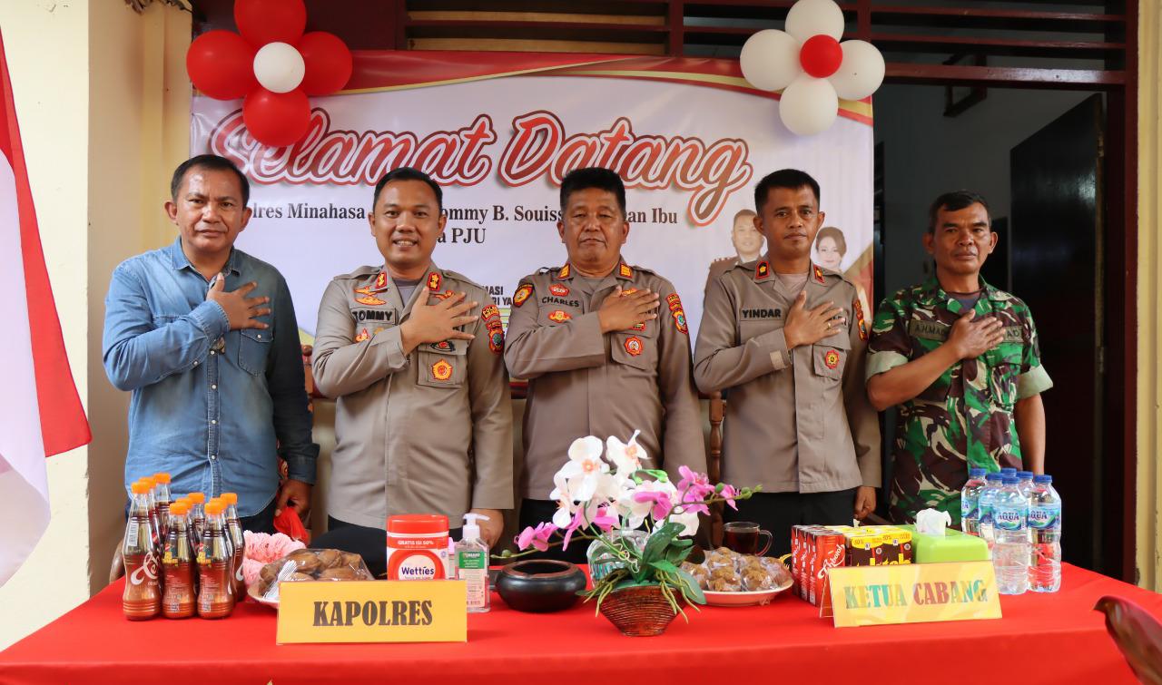 Polres Minahasa Dekat Bersama Masyarakat, Souissa Sambangi Remboken