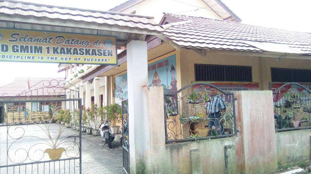 Dijaga Sekuriti, Keamanan di SD GMIM 1 Kakaskasen Kian Solid 