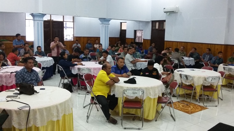 Panwaslu Review Hasil Pelaksanaan Pemilukada Sangihe 2017