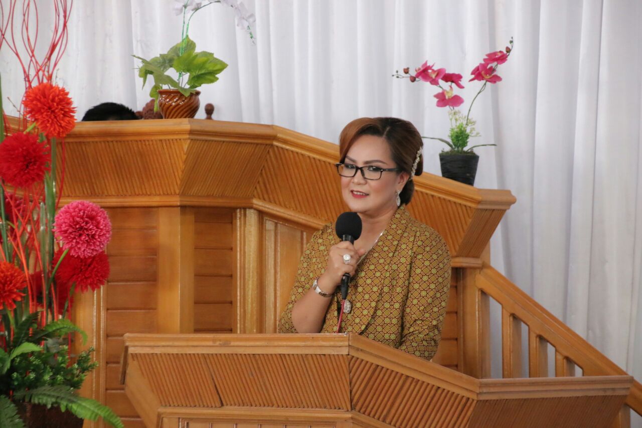 Hadiri Pisah Sambut Pendeta, Sompotan Ajak Utamakan Cinta Kasih