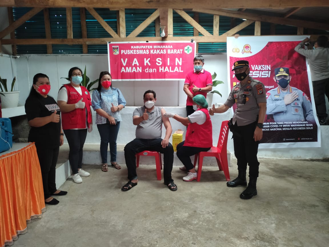 Vaksinasi Covid-19 di Panasen, Laloan: Ini Untuk Kesehatan