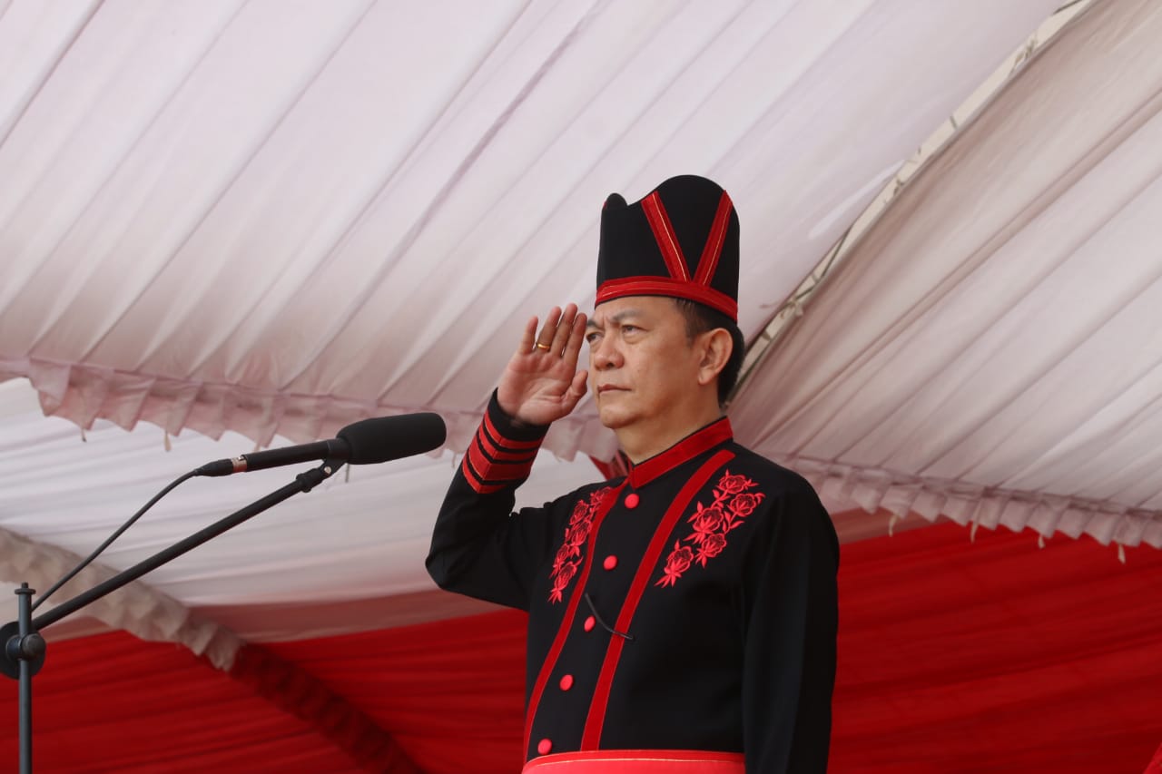 Upacara HUT Tomohon ke-21, Pejuang Kota Sejuk Diapresiasi Walikota 