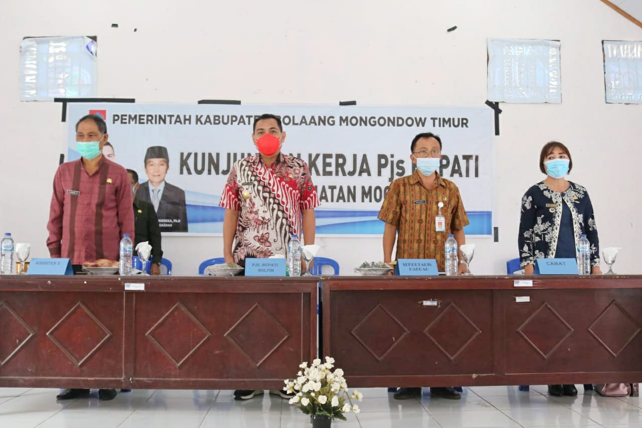 Kunker di Kecamatan Mooat, Talumepa Ajak Masyarakat Sukseskan Pilkada Boltim 