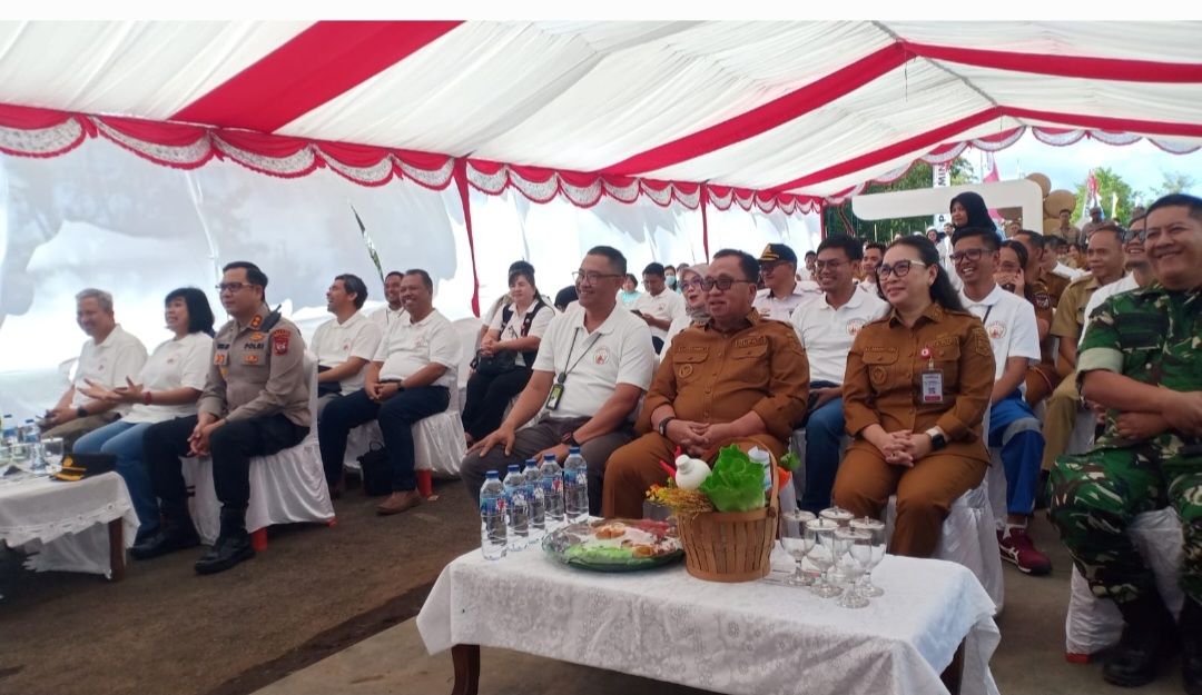 Dukung Ketahan Pangan, RD-Vasung Ikuti Panen Raya Katrili 2025 Bersama Pertamina Geothermal 
