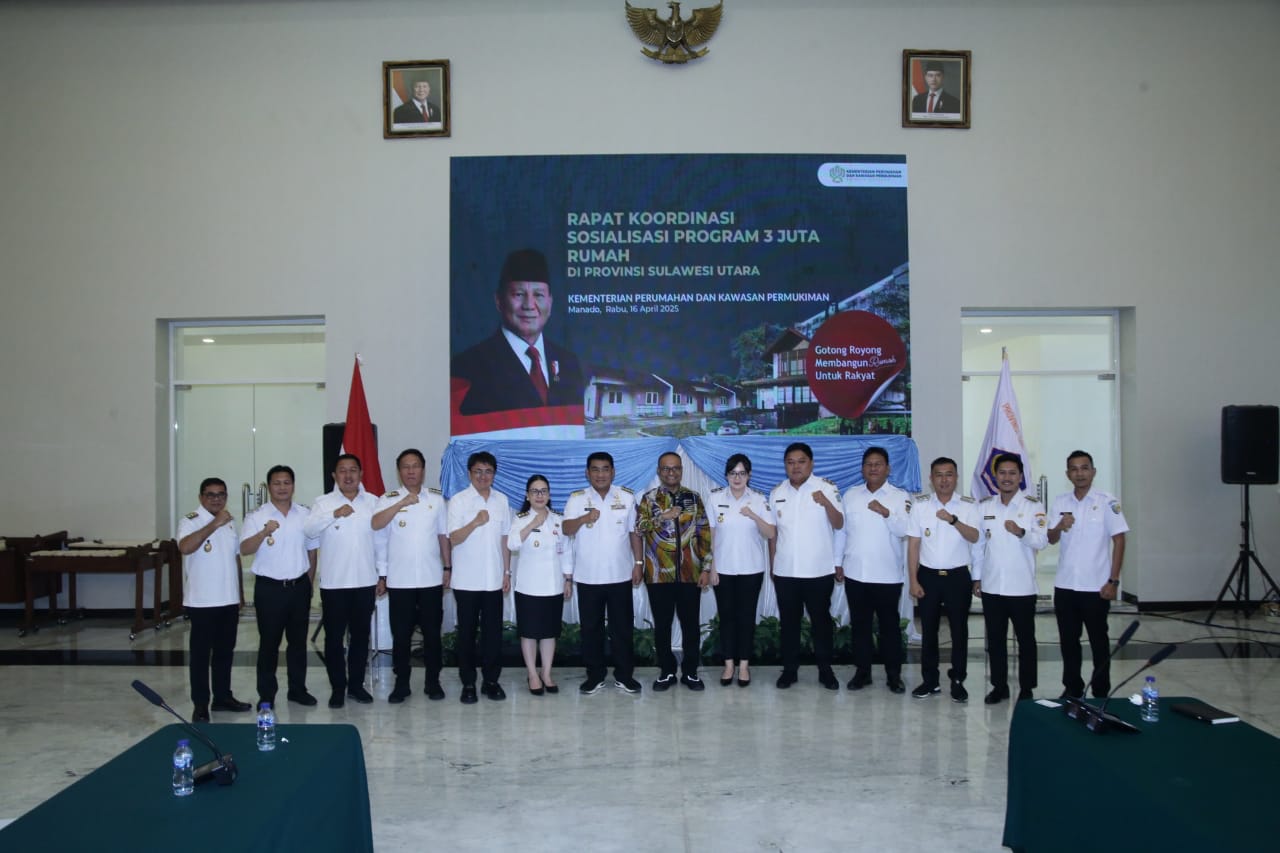 Wawali Sendy Hadiri Rakorsos 3 Juta Rumah