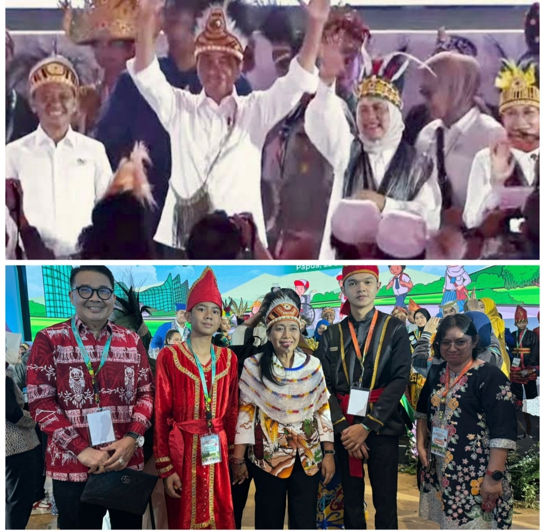 Kadis PPPA Agustivo Tumundo Hadiri Hari Anak Nasional ke 40 di Papua