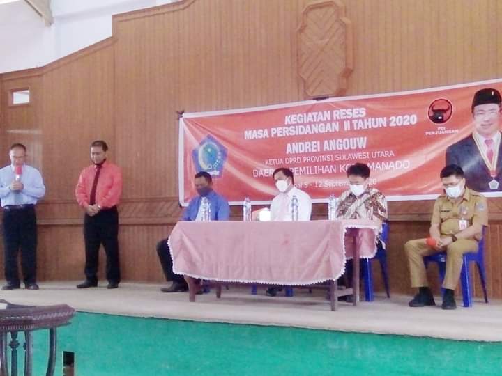 Serap Aspirasi Masyarakat, Angouw: Sinergitas Dalam Pemerintahan Diperlukan