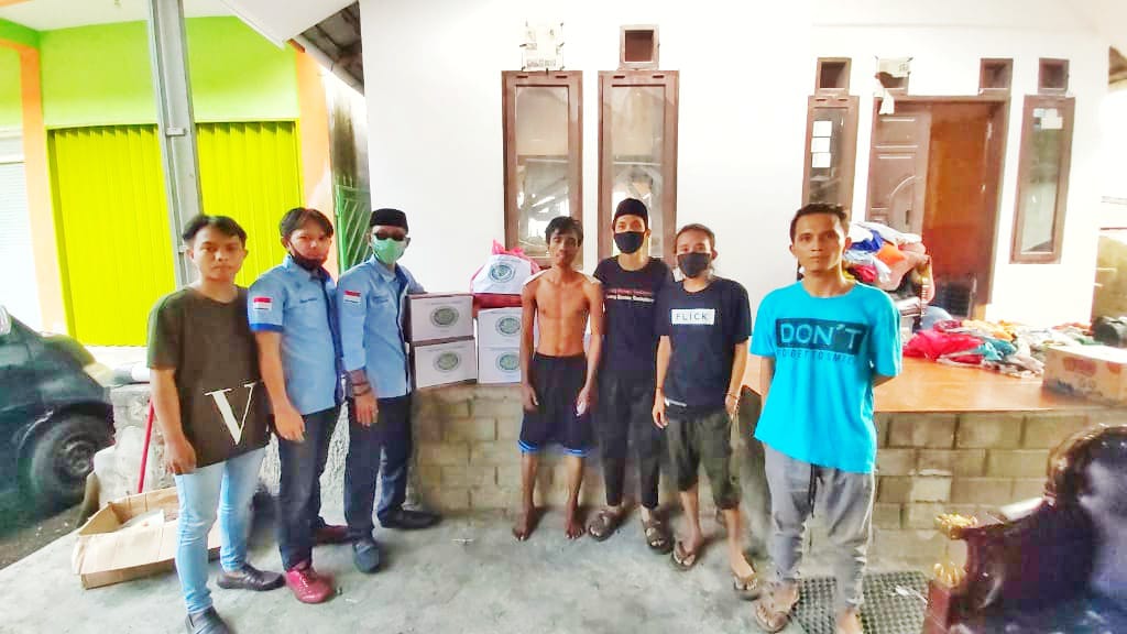 BKPRMI Manado Bantu Korban Kebakaran