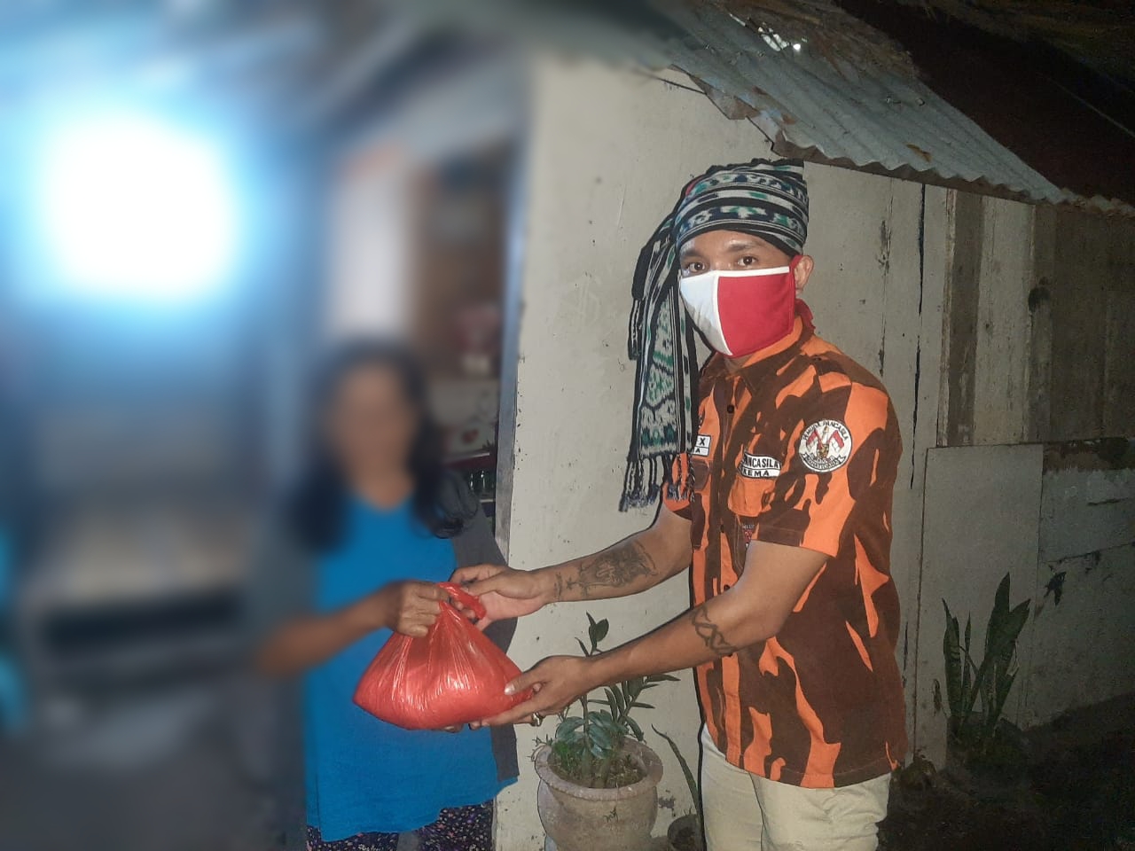 Pemuda Pancasila Berbagi Kasih di Tengah Pandemi