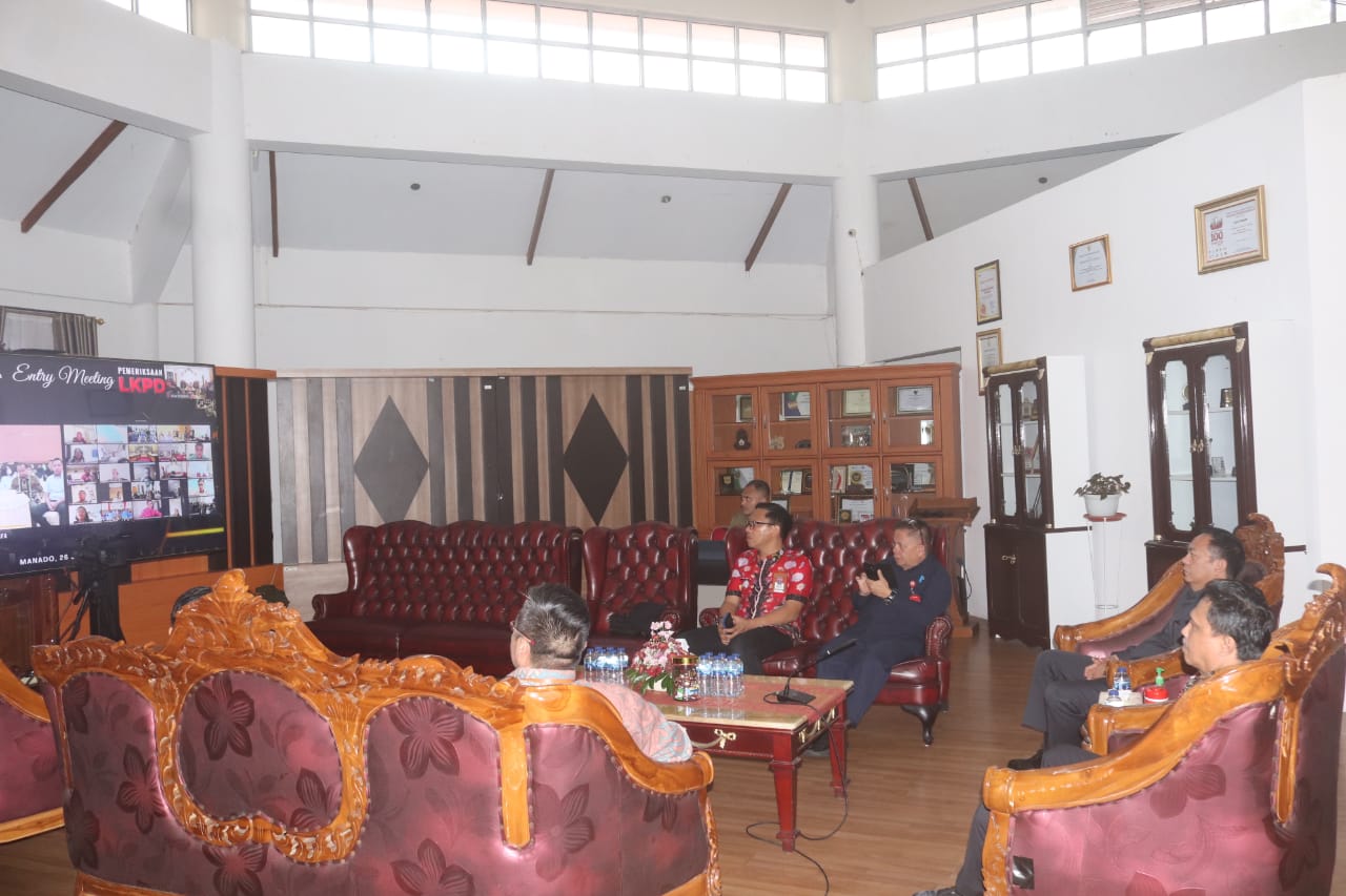 Senduk Ikuti Entry Meeting BPK Soal Pemeriksaan LKPD