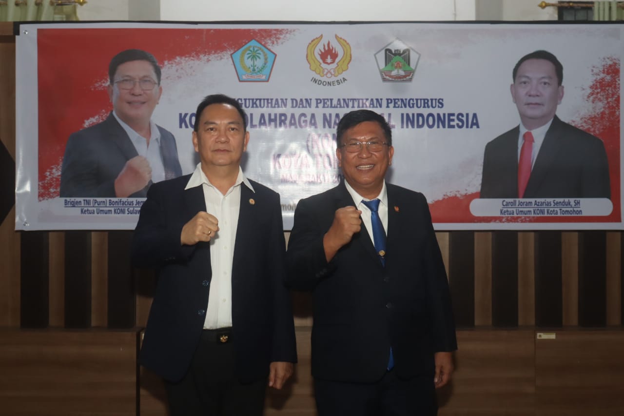 Caroll Senduk Tetap Nakhodai KONI Tomohon