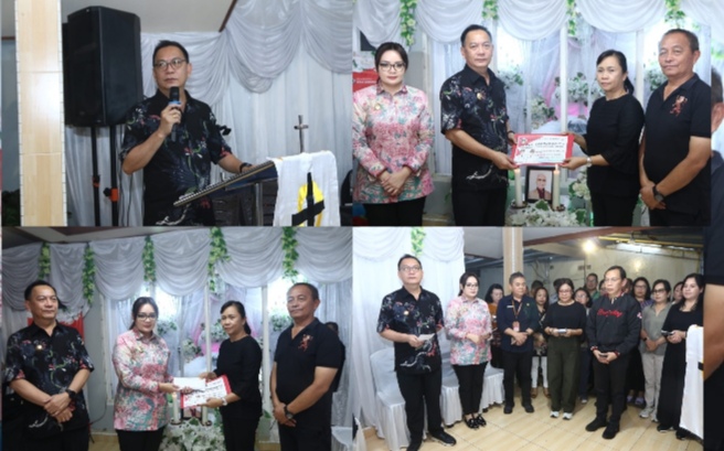 Lukas Rempas Wafat, Pemkot Tomohon Gelar Ibadah Penghiburan