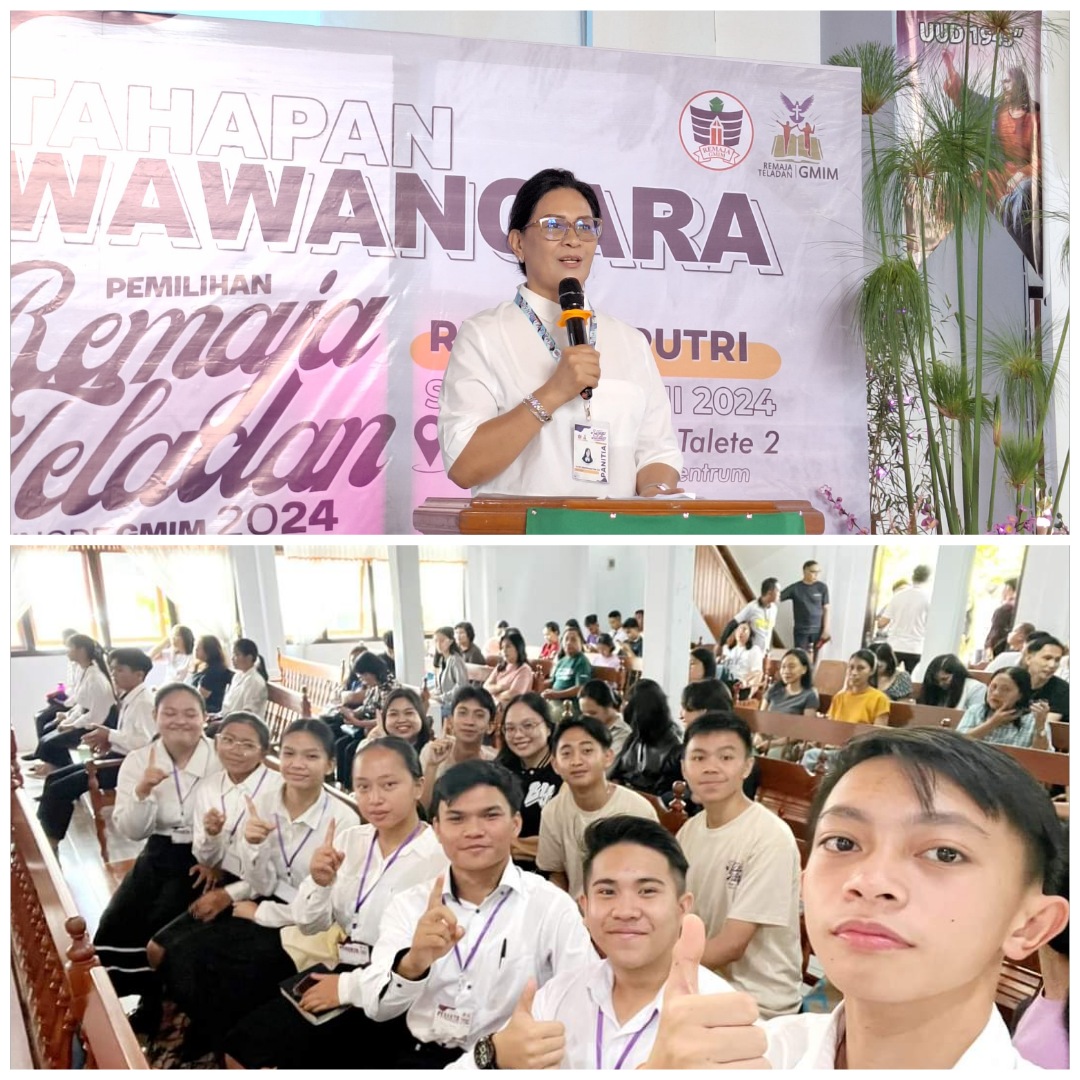 Lynda Watania Buka Sesi Wawancara Pemilihan Remaja Teladan Sinode GMIM Tahun 2024