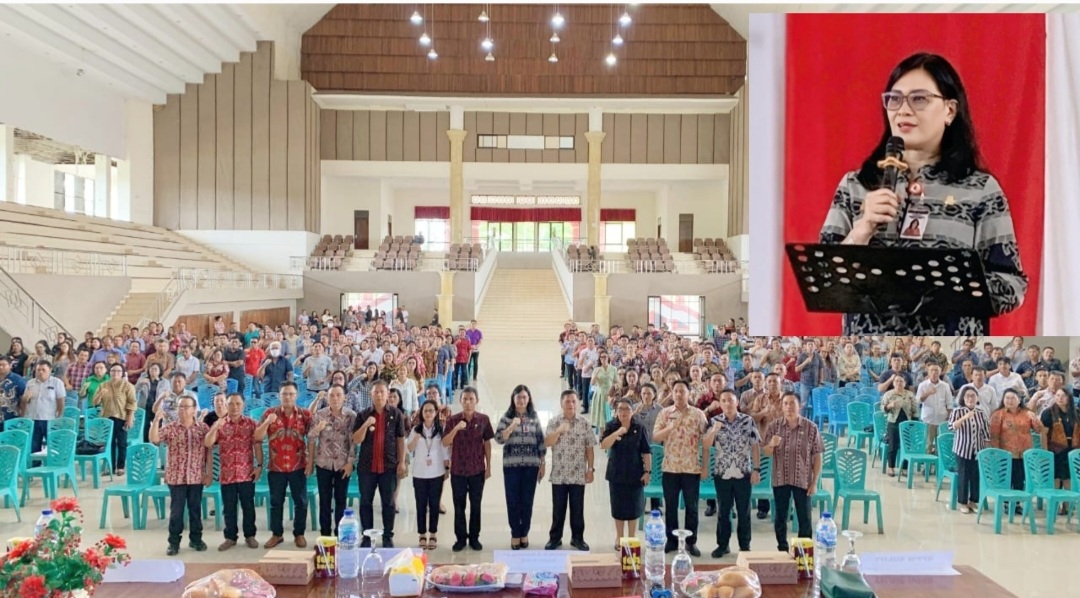 Sekda Minahasa Buka Kegiatan Pembinaan SPALD di Wale Ne Tou Minahasa