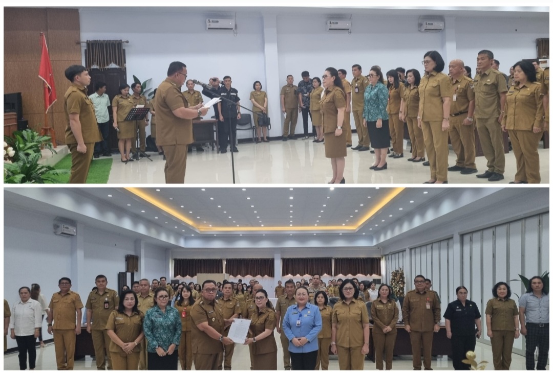 Wabup Vanda Sarundajang Dilantik Ketua TPPS oleh Bupati Robby Dondokambey
