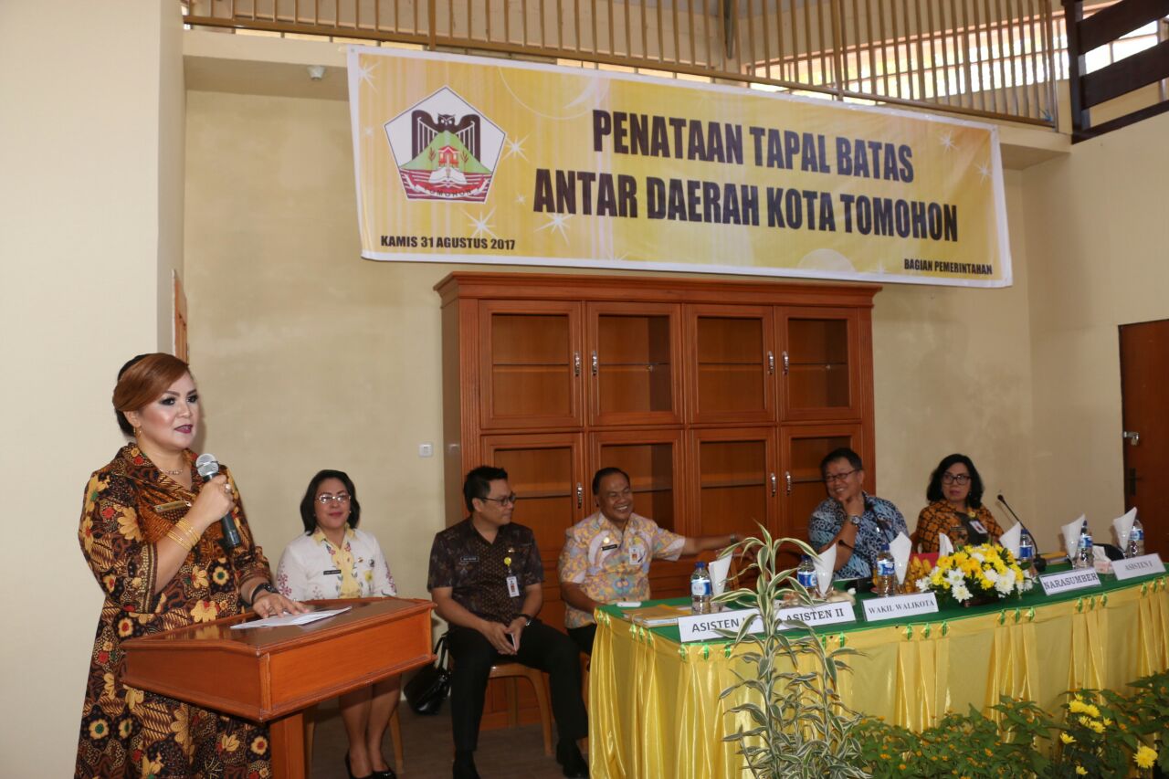 Pemkot Tomohon Menata 12 Titik Tapal Batas