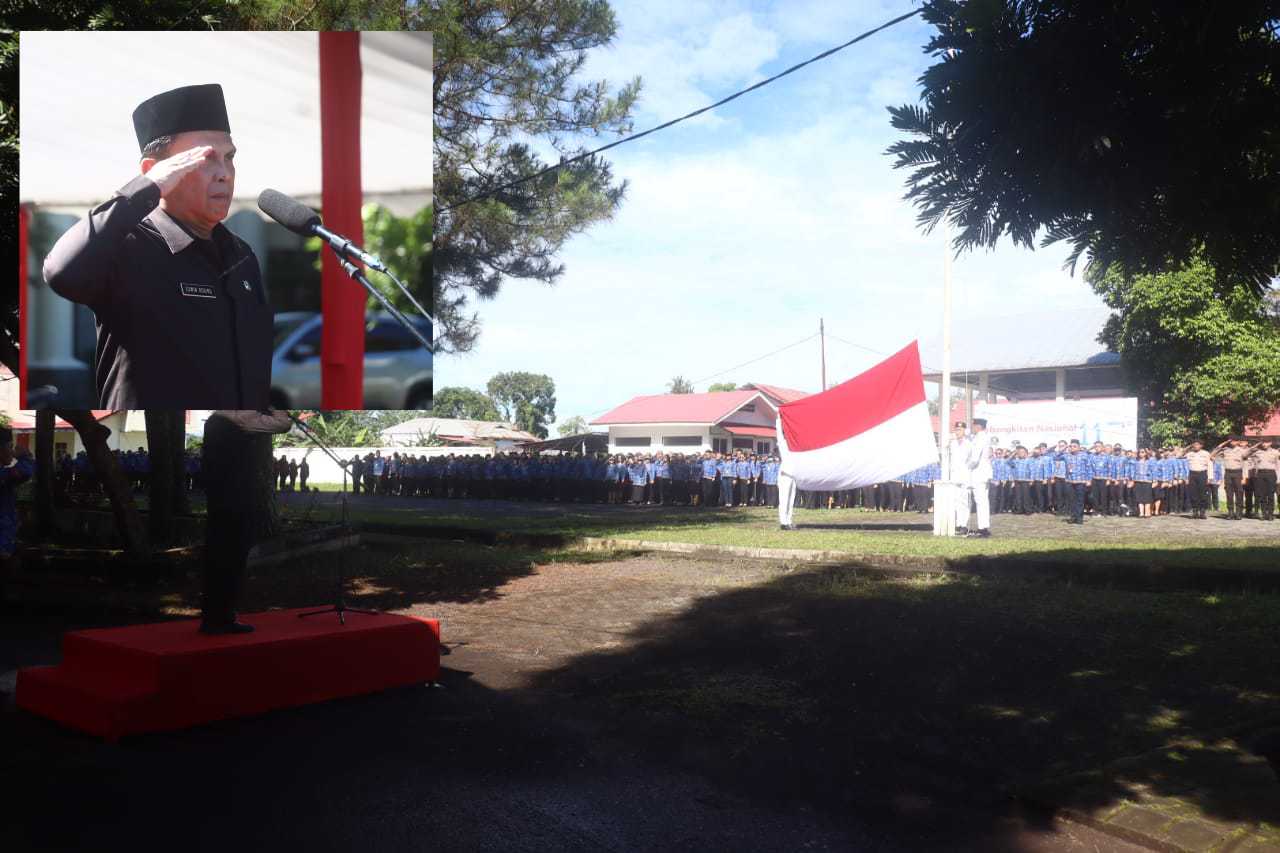 Bertindak Irup Harkitnas, Sekda Roring Bacakan Sambutan Menkomdigi RI