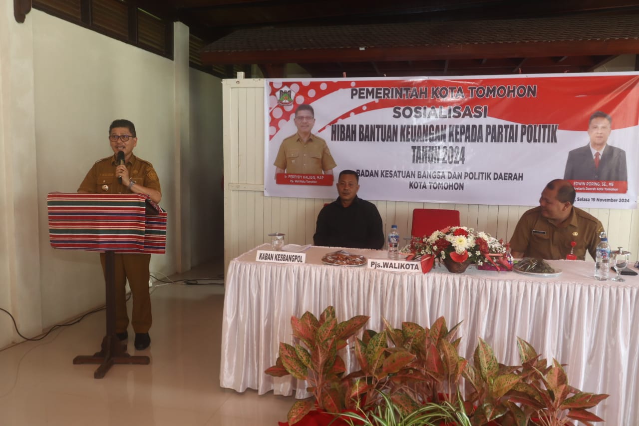 Badan Kesbangpol Gelar Sosialisasi Hibah Keuangan Parpol