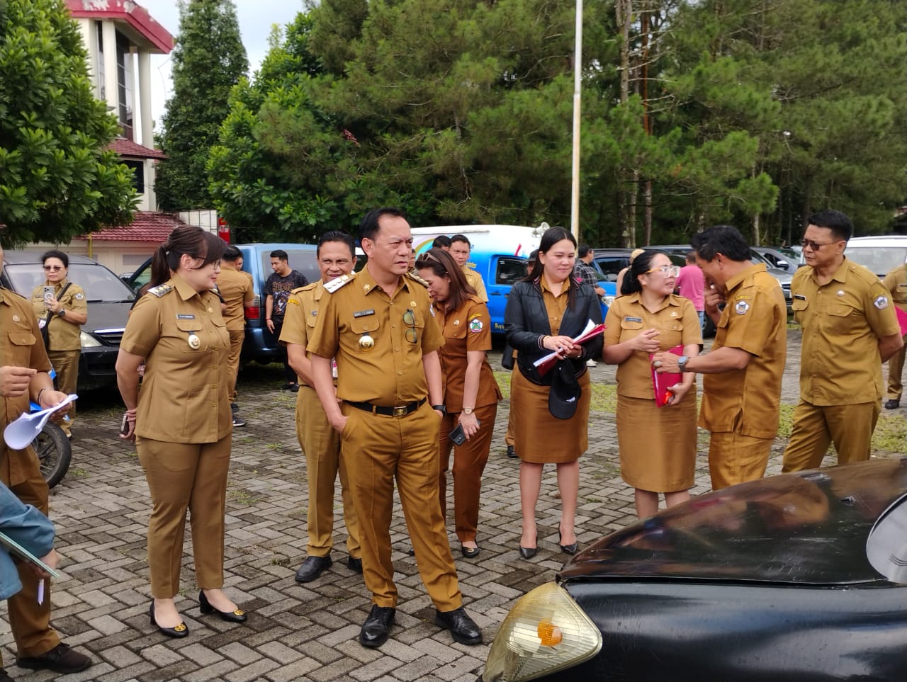 BPK Audit Armada Plat Merah Pemkot Tomohon