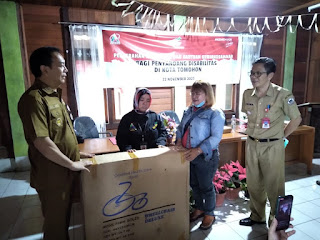 Bantuan Kemensos Buat Penyandang Disabilitas Kota Tomohon Disalurkan