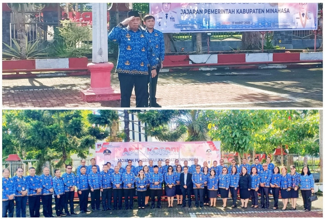 Pimpin Apel Korpri, Dondokambey Minta ASN Tingkatkan Disiplin Kinerja