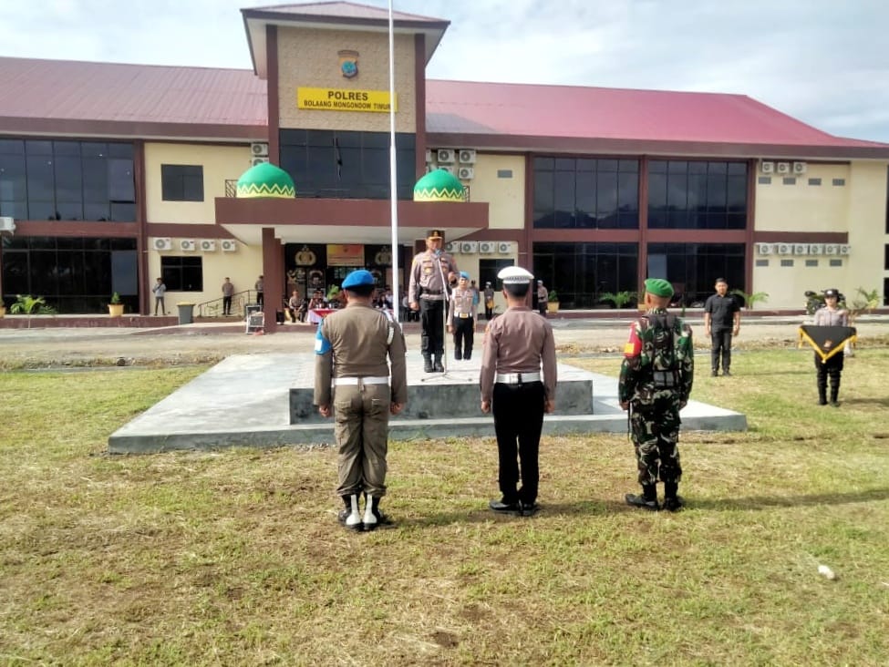 Polres Boltim Gelar Apel Pasukan Ops Samrat 2023 