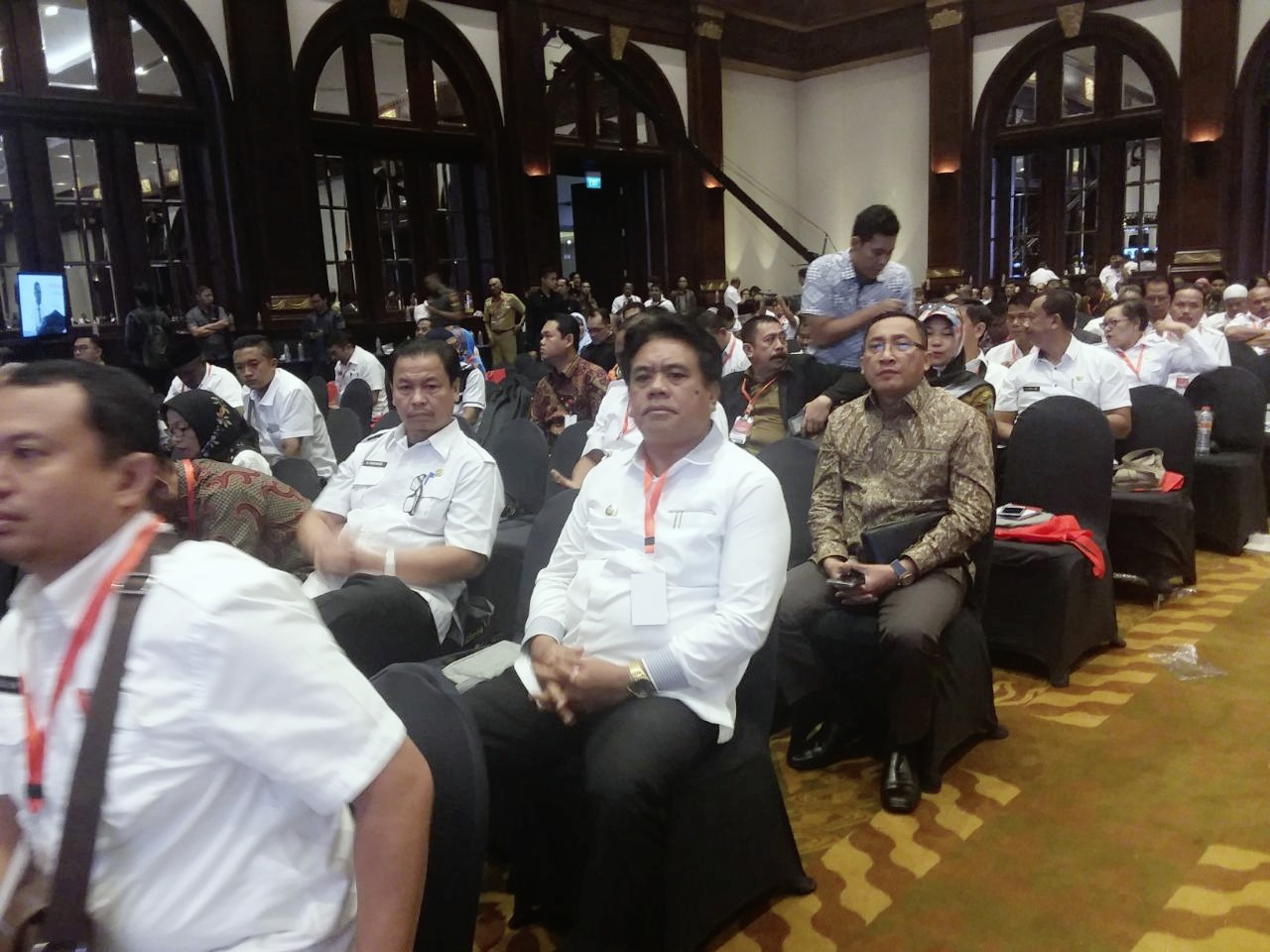 Bupati Sangihe Ikut Rakornas Tim Terpadu Penanganan Konfilk