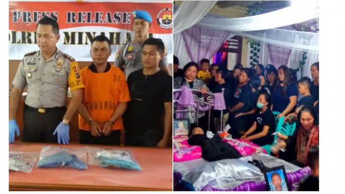 Tersangka Pura-pura menangis dan minta tolong sambil menggendong Daud