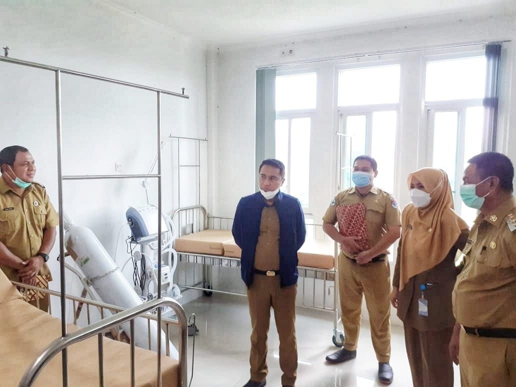 Sachrul-Oskar Pantau Langsung Kesiapan Fasilitas RSUD Pratama Ambang Boltim