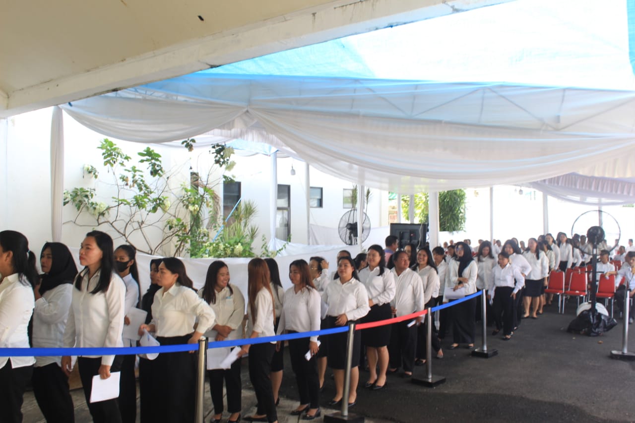 Diikuti 954 Peserta, Seleksi Calon PPPK Tomohon 2025 Bergulir