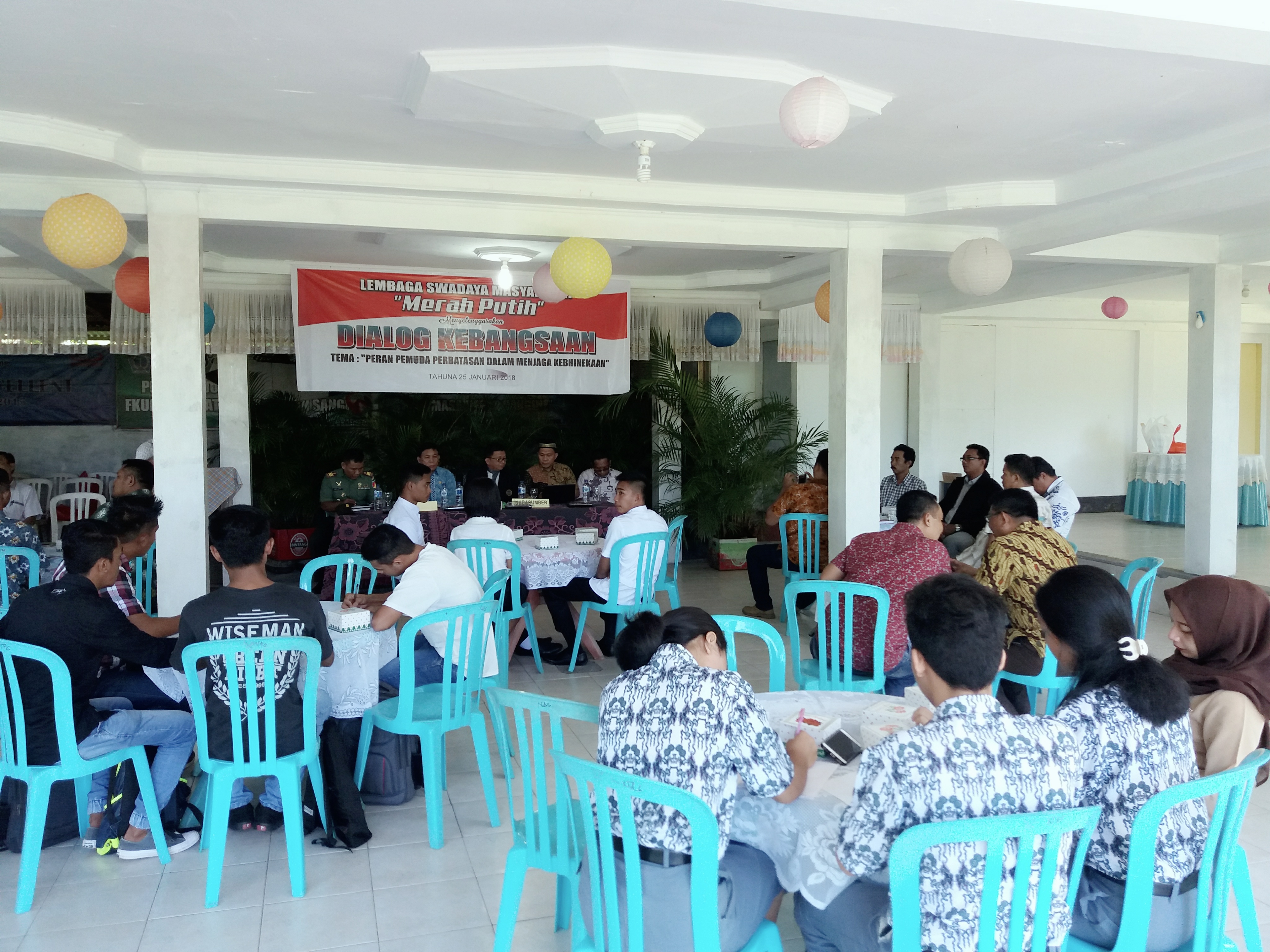 LSM Merah Putih Sangihe Gelar Dialog Kebangsaan