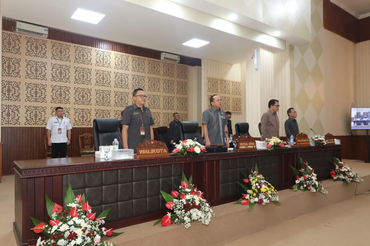 LKPj Walikota Tomohon 2023 Disampaikan ke DPRD 