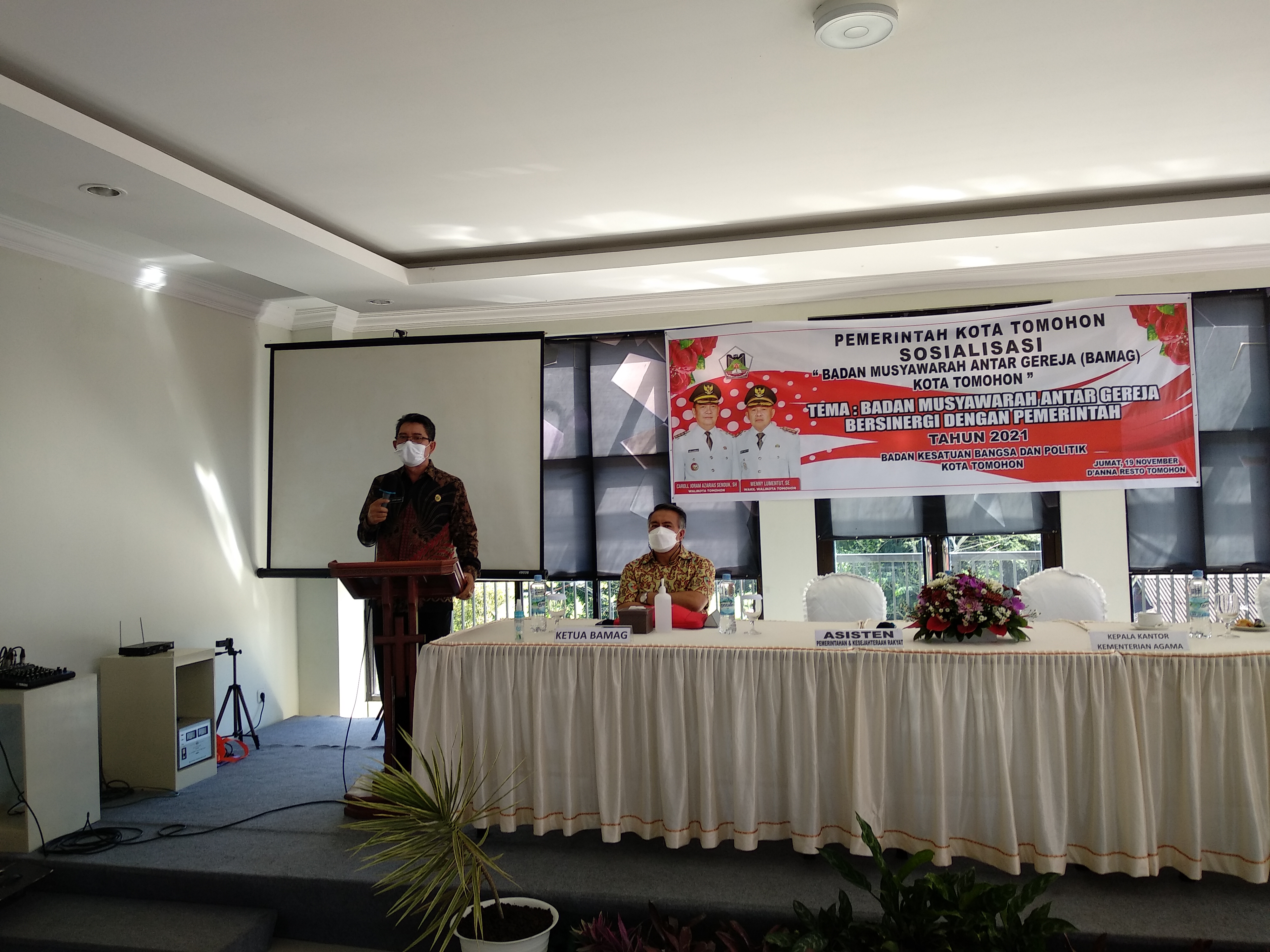 Gereja-Gereja di Tomohon Diharapkan Mampu Membangun Kerja Sama
