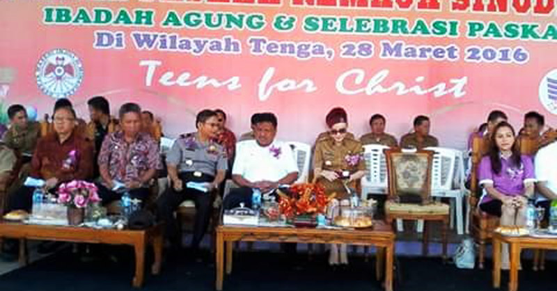 Selebrasi Paskah: Gubernur Ajak Remaja GMIM Jauhi Narkoba