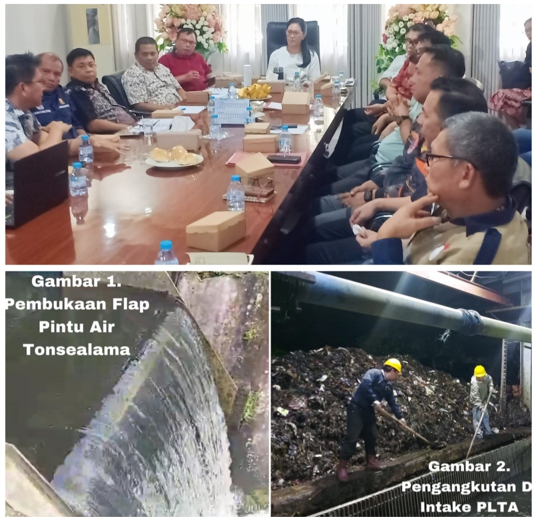 Pemkab Minahasa dan PT PLN Nusantara Power Bersinergi Atasi Banjir dan Genangan Air di DAS Tondano