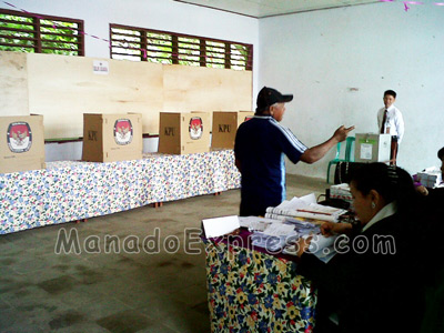 TPS 1 Desa Kaima Gelar Pemungutan Suara Ulang