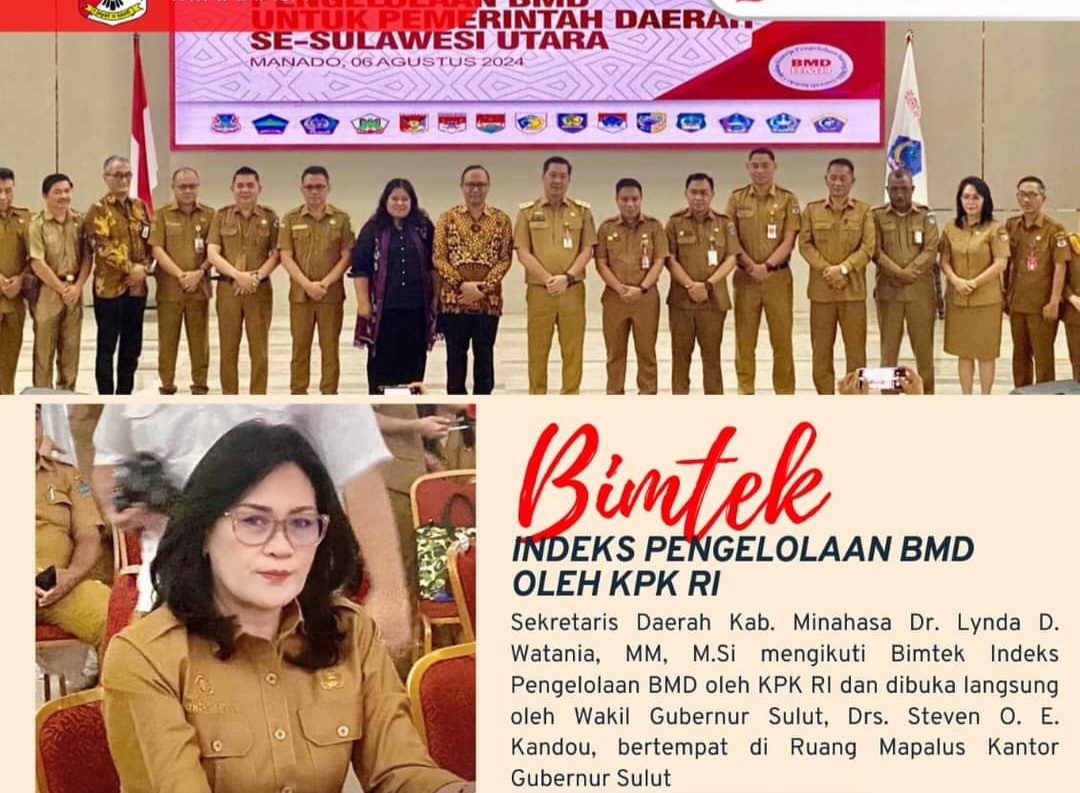 Sekda Lynda Watania Hadiri Bimtek Perhitungam Indeks Pengelolaan Barang Milik Daerah