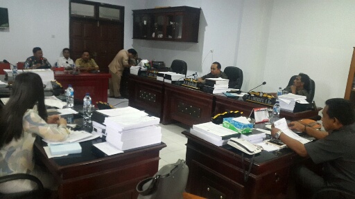 Komisi B DPRD Sangihe Hearing Dengan UPP Tahuna