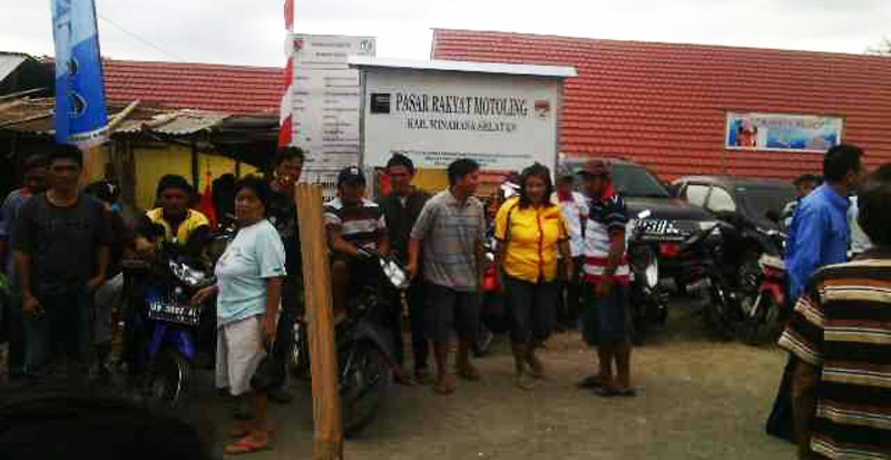 Hari Ini, Pasar Motoling Diresmikan