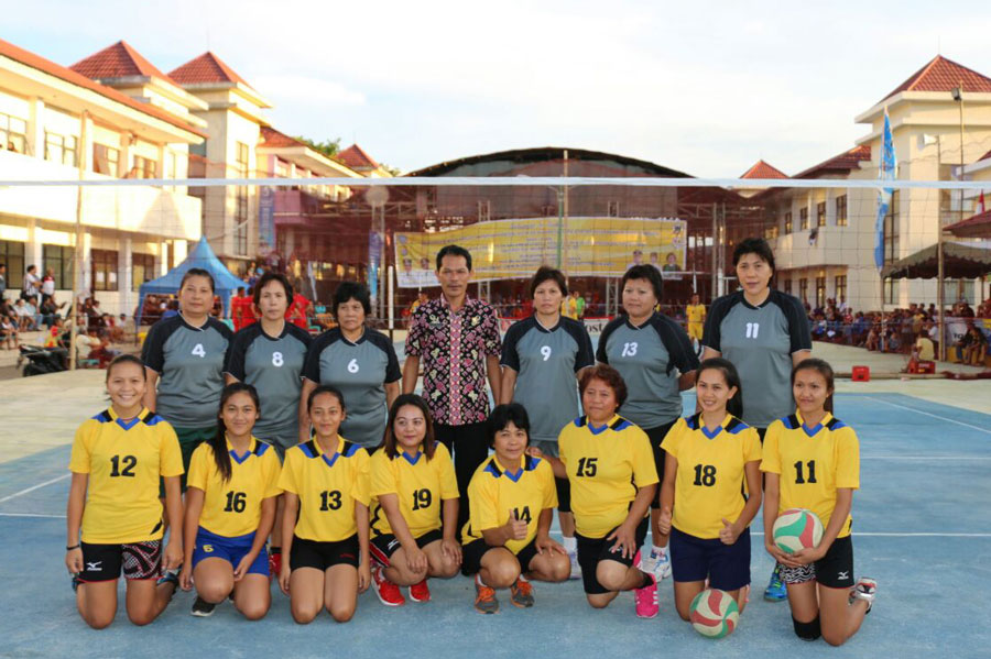 Turnamen Bola Voli Antar Kelurahan Masuki Babak Semi Final