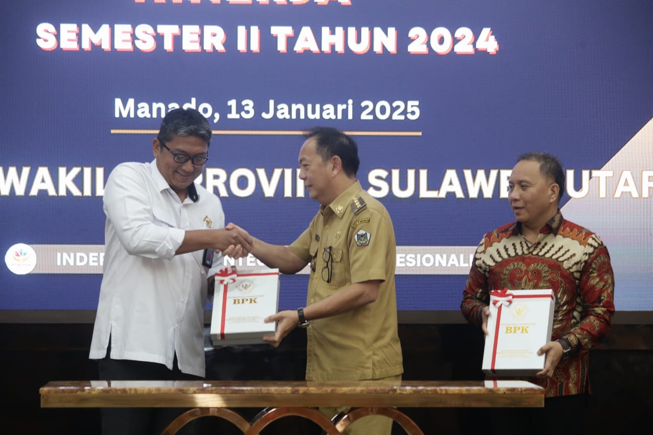 Pemkot Tomohon Terima LHP BPK 2024