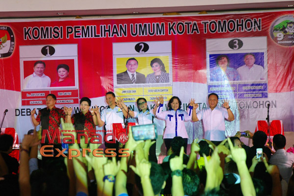 Debat Calon Tahap 2 Bergelora