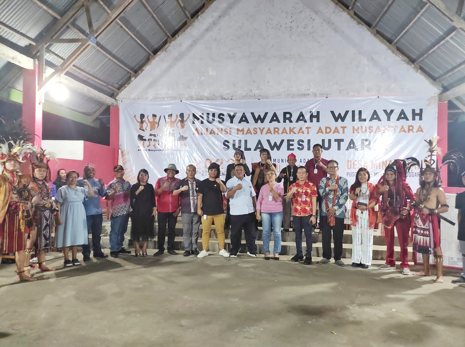 Kharisma Kurama Terpilih Ketua BPH AMAN Sulut Periode 2022-2027