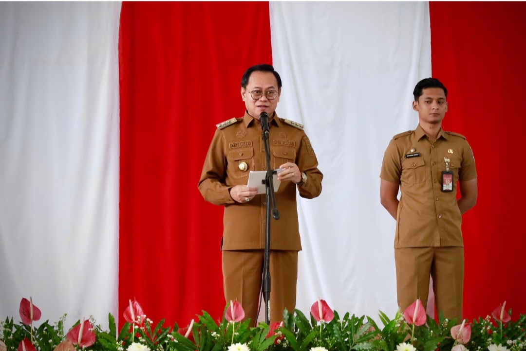 Pimpin Apel Awal Bulan, Ini Kata Pj Bupati Tendean