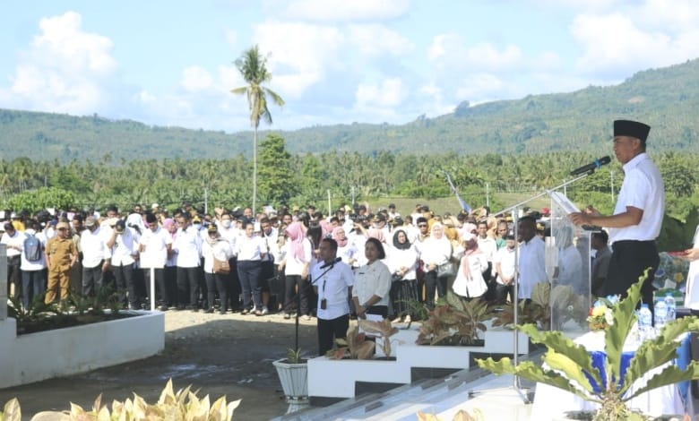 Pimpin Apel Kerja Perdana, Bupati Sachrul Tekankan Disiplin ASN 